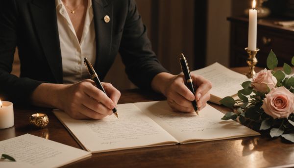 Comment rédiger ses voeux de mariage touchants ?