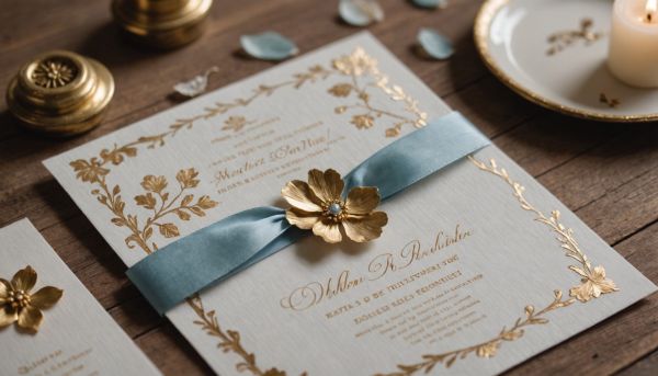 Le faire-part fait main impressionne tous vos invités